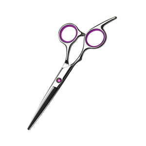 กรรไกรตัดผมราคาประหยัด ใบมีดคม กรรไกรตัดผมตรงแบบกำหนดเองสำหรับผู้ใหญ่ กรรไกรตัดผมคุณภาพสูง - Product Image 2