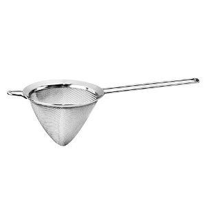 Colador de té de metal duradero con mango de agarre cómodo para la preparación y servido diario de bebidas en la cocina. - Product Image 5