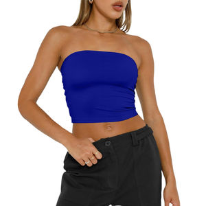 Top de punto sin mangas para mujer, estilo push-up, transpirable y suave, tipo tubo, ideal para el verano, a la moda 2026, precio económico, OEM - Product Image 6
