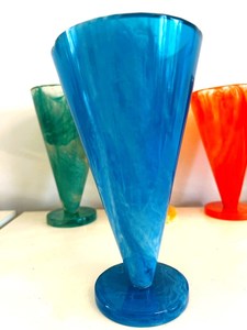 Handmade Resin <b>Vase</b>: Decorative Flower and Brush Handmade Epoxy Resin <b>Vase</b> – Modern Colorful Decorative Home Dreamy <b>Vases</b> - Product Image 3