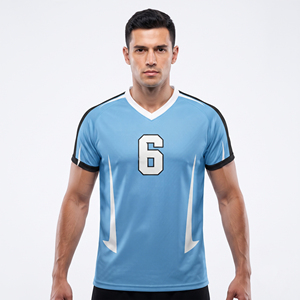 Men's Volleyball Jersey V-Neck Volleyball Jersey Men Lightweight Men's Volleyball Jersey Short Sleeve - Product Image 6