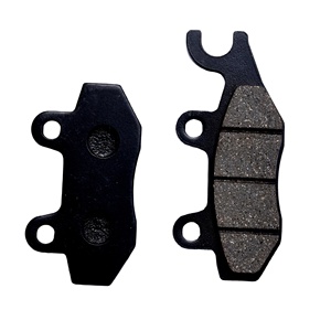 Juego de pastillas de freno genéricas para motocicleta, piezas de repuesto negras semimetálicas para reparar y reemplazar - Product Image 6