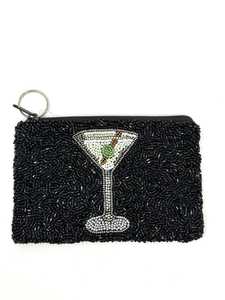 Handmade Vintage Beaded Change <b>Pouch</b> Purse India for Women Girls New Embroidery Seed Beaded Multi-Color BY AFZA ENTERPRISES - Product Image 5