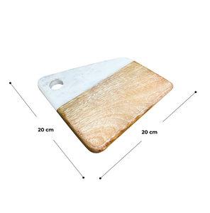 Planche à découper en marbre et bois, planche à découper de cuisine personnalisée, meilleure planche à découper en marbre design, planche à charcuterie - Product Image 1