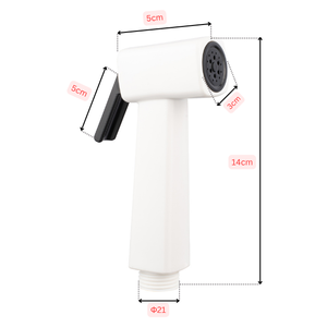 หัวฉีดชำระ VX42ชุบโครเมียมแบบปรับแต่งได้หัวฉีดชำระแบบทันสมัยติดตั้งบนผนังสำหรับห้องน้ำห้องครัวโรงแรม - Product Image 2