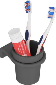 Verre trempé rond durable avec support métallique robuste pour les cliniques médicales et les salles de bain des établissements de soins de santé professionnels - Product Image 2