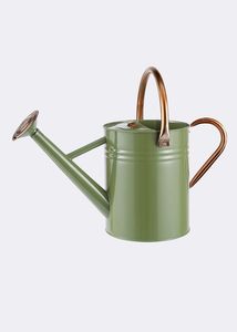 Arrosoir minimaliste en fer vert avec long bec, finition peinture durable, outil de jardinage, arrosoirs, outils d'arrosage de jardin - Product Image 3