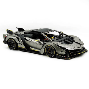 Guli 10638 Lambo One, blocs de construction en plastique, voiture de sport, jouet éducatif unisexe, 8-13 ans, 3392+ pièces, alimenté par piles, statique - Product Image 2