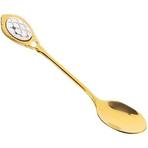 Dining Service Metal Coffee Tea Spoon Stainless Steel Sugar Spoon Dessert Spoon Kitchen Dining Table - Product Image 2