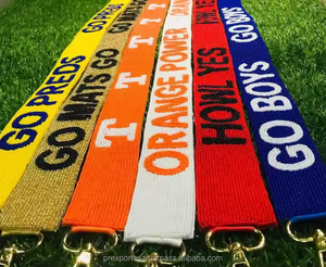 Custom Professional Vintage Hook Beaded <b>Strap</b> Handmade Embroidery <b>Adjustable</b> Waterproof Durable Crossbody Bag Replacement Purse - Product Image 1