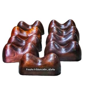 Almohada de Masaje Tailandés Hecha a Mano de Madera de Teca, Alivio del Dolor de Espalda con Acupresión, Diseñada Especialmente para Aliviar el Dolor, la Tensión y la Fatiga Muscular - Product Image 1