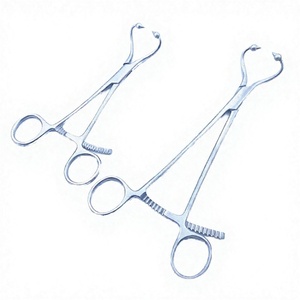 Pinza manual de acero para reducción ósea, herramienta de sujeción de placas con punta esférica, para uso veterinario, ortopédico, quirúrgico, dental, clase II, hospitalario, CE - Product Image 6