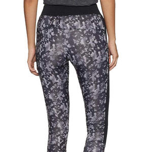 Women's High Waist Full Length Digital <b>Printed</b> <b>Leggings</b> Stretch Breathable Quick Dry Sporty Knitted Spandex Polyester Invisible - Product Image 5