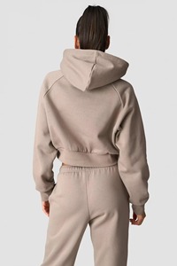 Conjunto de Sudadera Corta y Pantalones Cortos Tie Dye con Lavado Ácido para Mujer, Transpirable, Ecológico, de 1 Pieza, para Invierno, Venta al Por Mayor OEM - Product Image 5