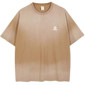 Crew Neck <b>Vintage</b> Washed T Shirt Oversized Fit Drop Shoulder Cotton Casual Streetwear Top Boxy Fit Drop Shoulder <b>Vintage</b> <b>Tee</b> - Product Image 5