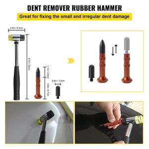 Kit Professionale da 20 Pezzi in Acciaio Inossidabile per Rimozione Ammaccature Senza Vernice, Strumenti per Riparazione Carrozzeria a Coda di Balena, Attrezzatura per Riparazione Carrozzeria - Product Image 4