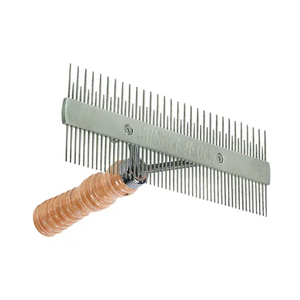 Heavy Duty Double Sided <b>Pet</b> Pin Comb Stainless Steel Dog Cat Grooming <b>Brush</b> Professional Grooming Tool - Product Image 6