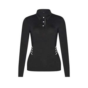 Camisetas de polo personalizadas para jugador de golf y tenis, camiseta de polo para mujer, Camiseta ajustada de algodón ligero de manga larga a la moda para mujer, 50 Uds. - Product Image 5