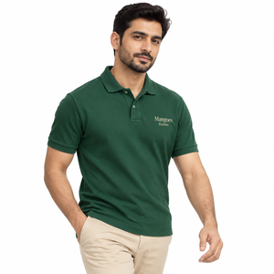 Polo homme 100 % coton personnalisé en gros – Impression unie, broderie de logo, T-shirt de golf, polos vierges - Product Image 3
