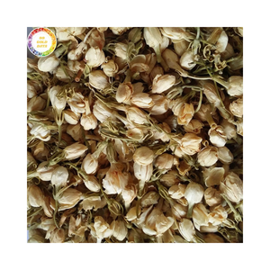 Fleurs de jasmin séchées pour mélanges de tisanes et produits bien-être, thé naturel anti-stress - Product Image 1