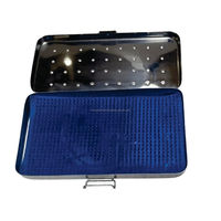 Kit chirurgical ophtalmique en acier inoxydable titane bleu pour cataracte, 21 pièces, avec boîte, haute qualité, Medtrust Surgical