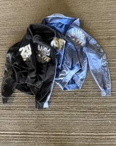 Vente en gros de sweats à capuche vintage streetwear effet délavé, personnalisables avec impression sérigraphique, broderie et impression de dessins animés de haute qualité - Product Image 4