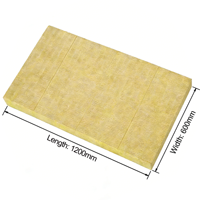 Panneau de laine de roche pour doublure de conduit CVC 75 mm, 70 kg/m³, haute densité, classe A1, ignifuge, hydrofuge 99 %, pour acoustique et flux d'air