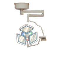 Lampe LED sans ombre électrique avec 81 LED, luminosité de 60 000 à 160 000 lux (édition de luxe à navigation en forme de pétale)