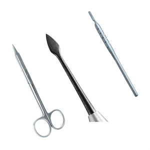 Kit d'implants dentaires professionnels, design ergonomique et léger, 12 instruments, cassette de stérilisation pour outils de chirurgie implantaire - Product Image 6