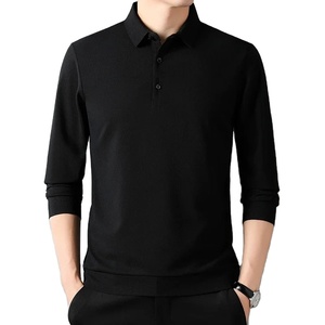 Meilleures ventes de polos de golf décontractés à manches courtes en pur coton de haute qualité sur mesure nouveau style vierge grande taille pour hommes - Product Image 5