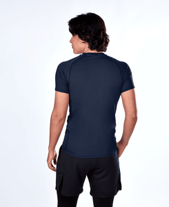 Sublimation <b>Compression</b> <b>Shirt</b> <b>Men</b> Adult Full Color Custom Logo Print 4-Way Stretch Breathable Polyester OEM Private Label - Product Image 4