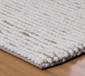 Alfombra Moderna Tejida a Mano de Lana, Ecológica, con Patrón Abstracto, Textura de Bucle Grueso, Alfombra Resistente para Sala de Estar - Product Image 4