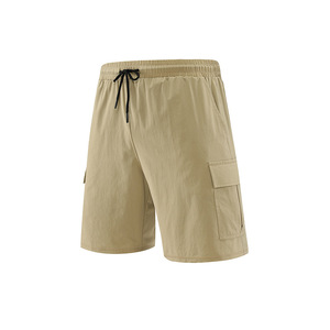 Custom Men's Casual Elastic Waist Cargo Shorts Lightweight Quick Dry Tactical Work Outdoor Hiking OEM ODM Wholesale Manufacturer - Product Image 6