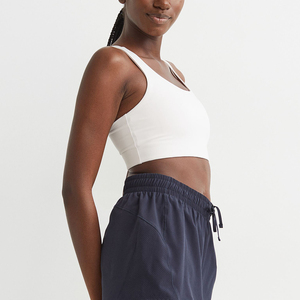 Soutien-gorge de sport pour femmes, style tendance, fabriqué en usine, étiquette personnalisée, vente en gros, nouveau modèle, couleurs personnalisées. - Product Image 3
