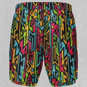 Pantalones Cortos Deportivos con Estampado Completo de Nuevo Diseño, Pantalones Cortos Sublimados Transpirables de Verano para Hombre con Cintura Elástica - Product Image 5