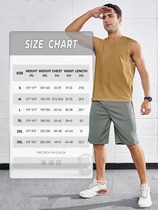Débardeur Homme Tendance Écologique Sans Manches Coupe Musclée Moderne Gilet Décontracté Streetwear Été Anti-UV Respirant OEM ODM - Product Image 6