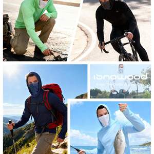 Camiseta de Pesca de Manga Larga de Alto Rendimiento 2026, 100% Poliéster, Secado Rápido, Transpirable, UPF 50, Protección Anti-UV Frontal Personalizada - Product Image 6