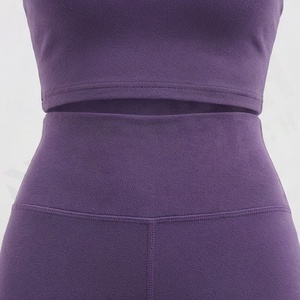 Ensemble de vêtements de sport pour femmes, leggings, veste de gym, ensemble de trois pièces, vêtements de fitness, ensemble de yoga, vêtements de sport pour femmes - Product Image 5