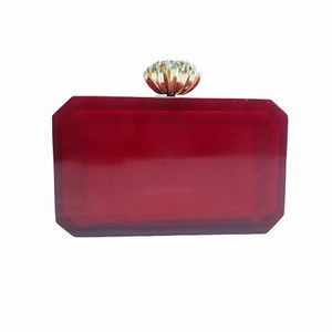 Bolso de mano de resina con bolsillo, cartera de diseñador, bolso de mano para novias, fiestas, y eventos, para mujer - Product Image 2