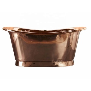 Bañera de baño hecha a mano de alta calidad, bañera de cobre sólido, bañera de cobre hecha a medida para baño de lujo a precio al por mayor - Product Image 3