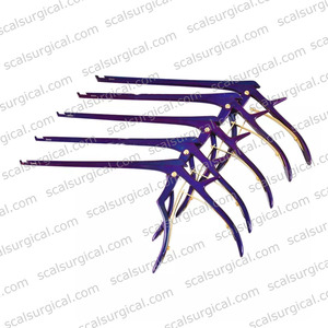 Punzón Óseo Kerrison de Titanio Morado de 20 cm, Instrumento Quirúrgico para Laminectomía y Neurocirugía, Más Vendido - Product Image 6
