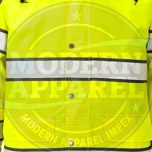 Chaquetas Reflectantes Unisex de Alta Visibilidad con Banda Reflectante para Hombre, Chaqueta Reflectante Impermeable para Hombre - Product Image 6