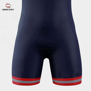 Fabricante de Singletes de Lucha de Poliéster y Spandex, Singlet y Pantalones Cortos con Diseño Personalizado, Singletes de Lucha Transpirables, Tela de Secado Rápido - Product Image 6