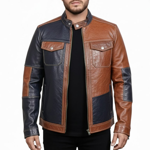 New Design <b>Men</b> <b>Leather</b> <b>Jacket</b> Customized Color <b>Men</b> <b>Leather</b> <b>Jacket</b> Streetwear <b>Men</b> <b>Leather</b> <b>Jacket</b> Winter <b>Jacket</b> <b>Men</b> - Product Image 1