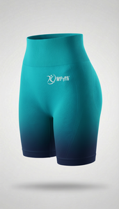 กางเกงขาสั้นออกกำลังกายผู้หญิง ระบายอากาศได้ดี สไตล์สตรีทแวร์ ยกกระชับสะโพก ไร้ตะเข็บ เหมาะสำหรับโยคะ ฟิตเนส และออกกำลังกายทั่วไป - Product Image 4