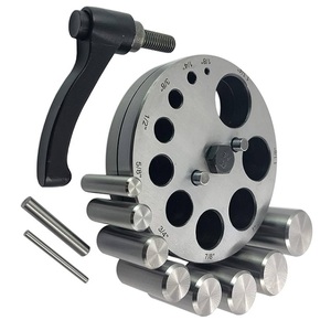 Juego de 10 Cortadores de Disco Circulares Grandes, de 2mm a 31mm, con Mango y Base de Goma, Herramientas para Joyería - Product Image 1