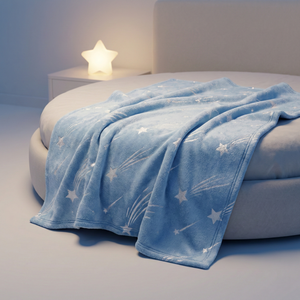 Bulk Supply Flannel <b>Bed</b> and Sofa Blankets Custom Hotel Logo Warm Cozy Decorative Sets for Hospitality Industry Guest Rooms - Product Image 1