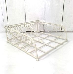 Vintage Style Metal Napkin Holder Featuring Artistic Design For Restaurants Kitchens And Elegant Dining Table Decoration - Product Image 6