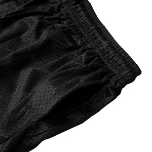 Pantalones Cortos Deportivos Negros de Malla para Hombre, Personalizados, con Bordado Gráfico Cruzado Colorido, para Baloncesto, Gimnasio, Ropa Urbana, Verano - Product Image 4