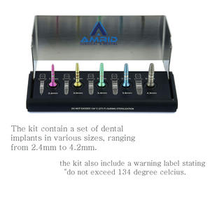 Kit Quirúrgico Universal para Implantes Dentales, Expansor de Hueso Manual, Tornillos de Acero de amrid surgical - Product Image 4